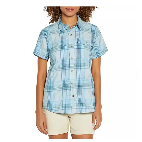 Eddie‎ Bauer Women's Short Sleeve Adventure Top - Picture 1 of 6